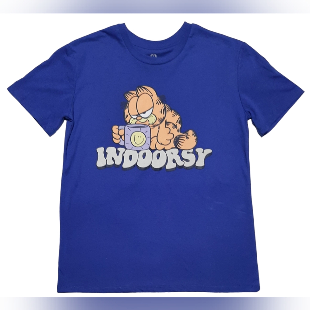 Womens Juniors Garfield Graphic Tshirt